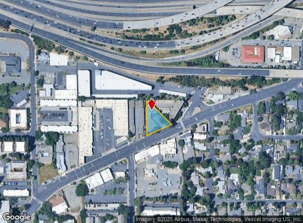 1181 Boulevard Way, Walnut Creek, CA Parcel Map