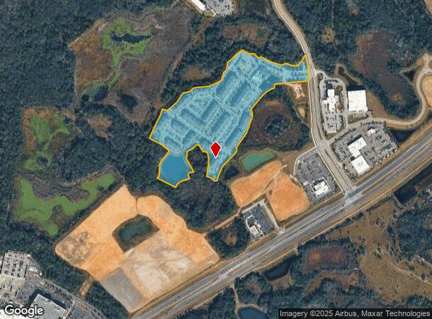 2507 Timberside Ter, Wesley Chapel, FL Parcel Map