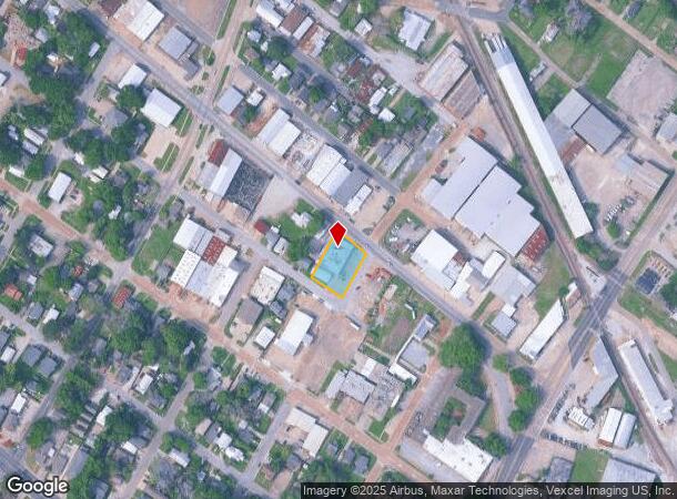  1912 Jefferson St, Lafayette, LA Parcel Map