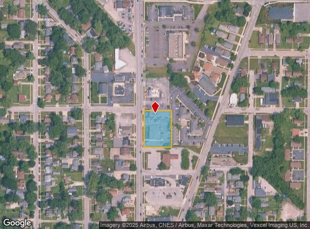  800 N Main St, Crown Point, IN Parcel Map