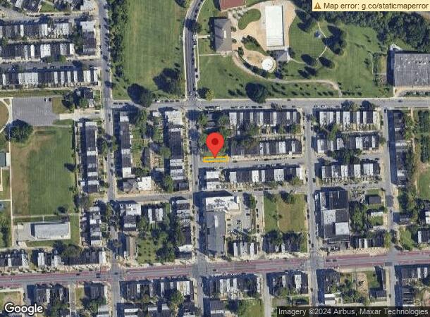  2015 N Washington St, Baltimore, MD Parcel Map