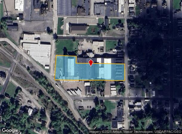  412 Mason St, Niles, OH Parcel Map