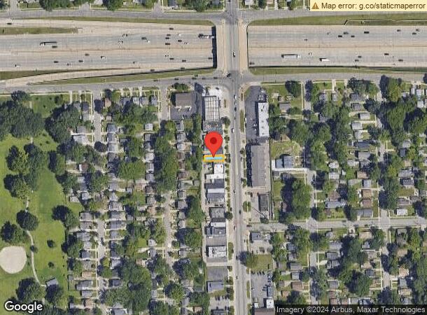  3325 Hilton Rd, Ferndale, MI Parcel Map