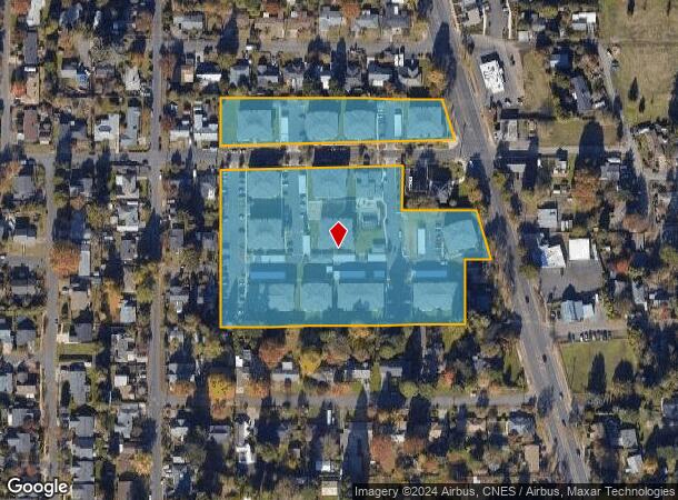  20 Hatton Ave, Eugene, OR Parcel Map