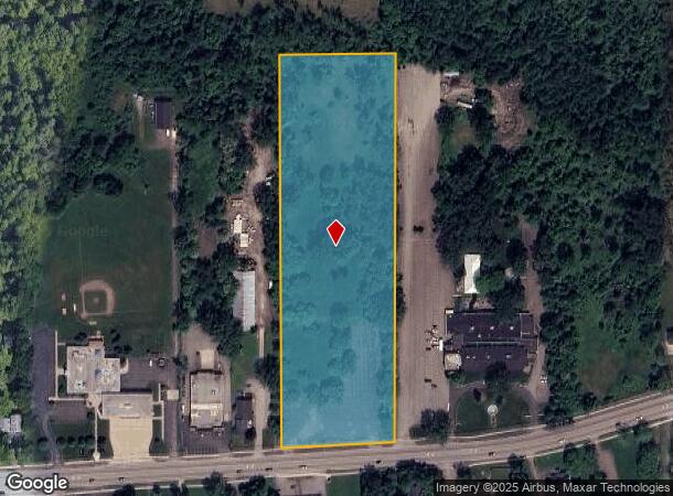 8700 Main St, Williamsville, NY Parcel Map