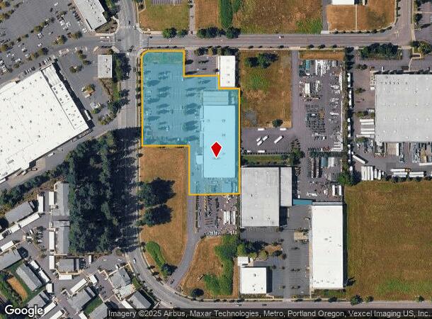  197 S Hazel Dell Way, Canby, OR Parcel Map