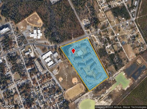  221 Stonebriar Cir, Spring Lake, NC Parcel Map