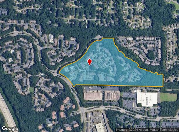  3770 George Busbee Pky Nw, Kennesaw, GA Parcel Map