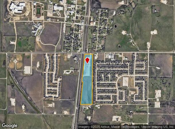 100 E Fm 2449, Ponder, TX Parcel Map
