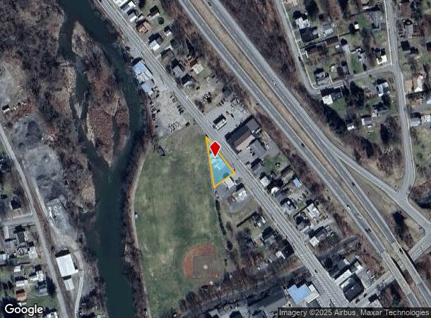 25 Cortland St, Marathon, NY Parcel Map