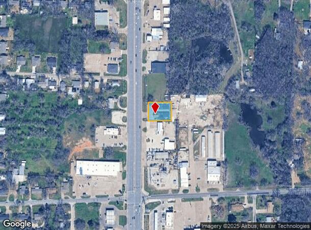 110 N Broadway St, Joshua, TX Parcel Map