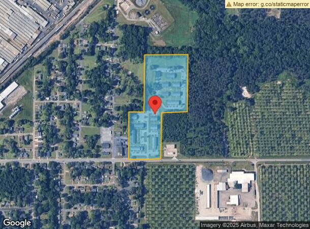  1103 E Church St, Fort Valley, GA Parcel Map