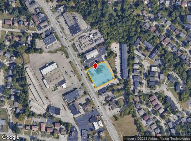 6000 Colerain Ave, Cincinnati, OH Parcel Map