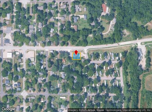 1006 Ash St, Eudora, KS Parcel Map