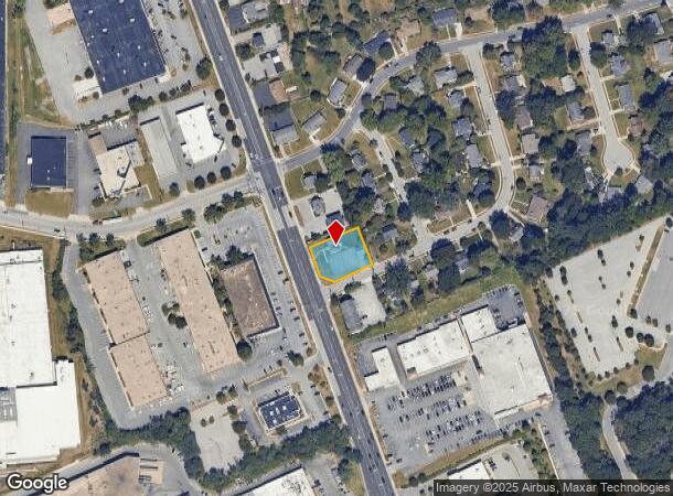 1829 York Rd, Lutherville Timonium, MD Parcel Map