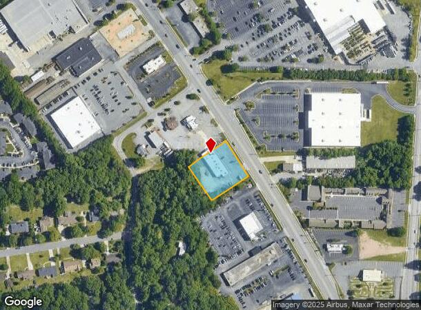  2505 N Main St, High Point, NC Parcel Map