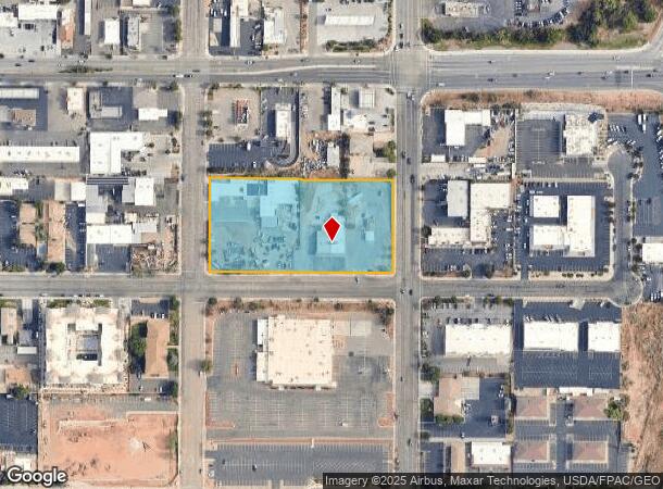 955 E Tabernacle St, Saint George, UT Parcel Map