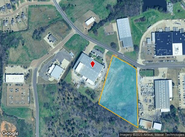 495 Vaiden Dr, Hernando, MS Parcel Map