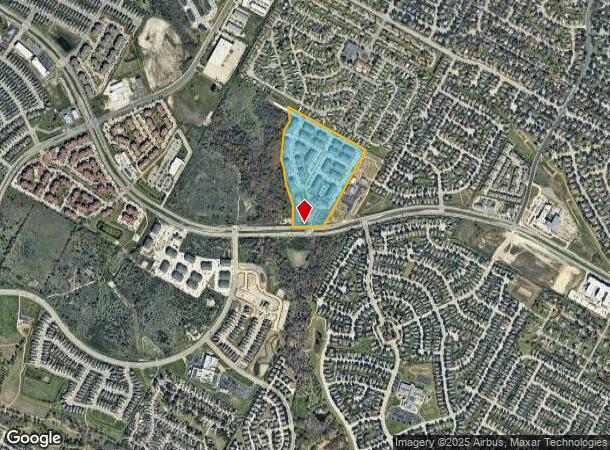 610 E Wells Branch Pkwy, Pflugerville, TX Parcel Map