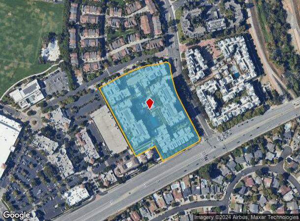  550 Moreland Way, Santa Clara, CA Parcel Map