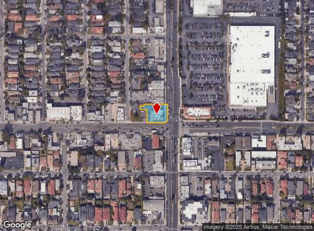  1129 N Sepulveda Blvd, Manhattan Beach, CA Parcel Map