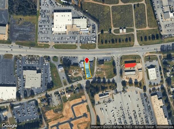  14091 E Wade Hampton Blvd, Greer, SC Parcel Map
