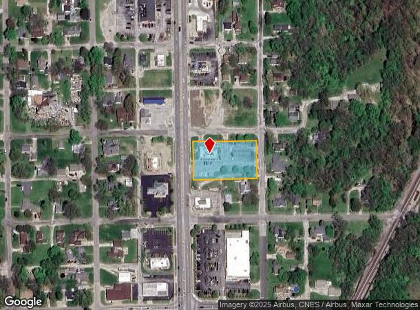 408 S Gilbert St, Danville, IL Parcel Map