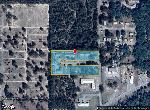 125 N Davis Ln, Defuniak Springs, FL Parcel Map