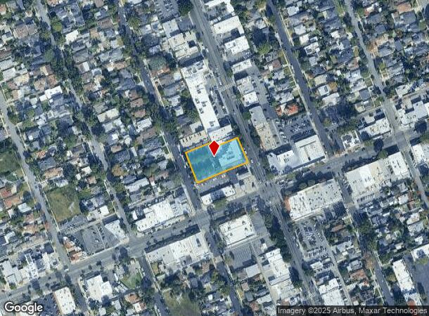 1015 N Hollywood Way, Burbank, CA Parcel Map