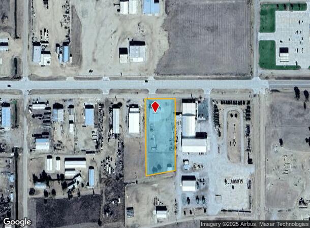  839 E 11Th St, Hugoton, KS Parcel Map
