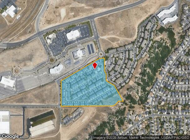 74 E Birch Hill Ln, Draper, UT Parcel Map