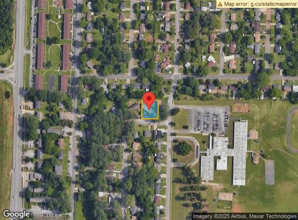  3502 Penny St Sw, Huntsville, AL Parcel Map