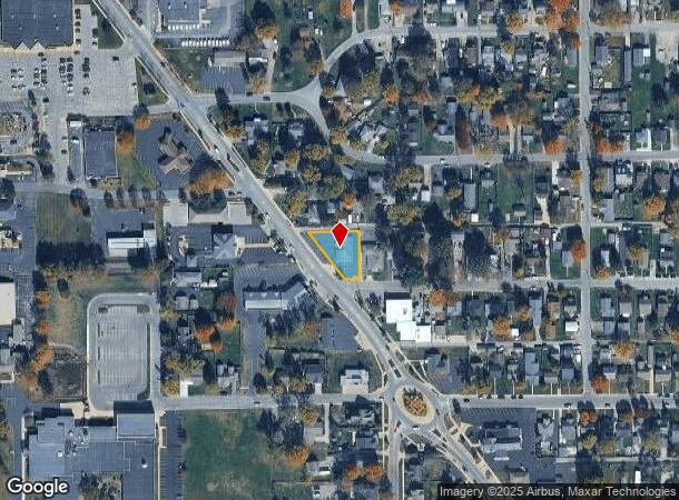 1111 N Main St, Franklin, IN Parcel Map