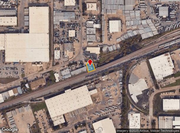  4234 Action St, Garland, TX Parcel Map