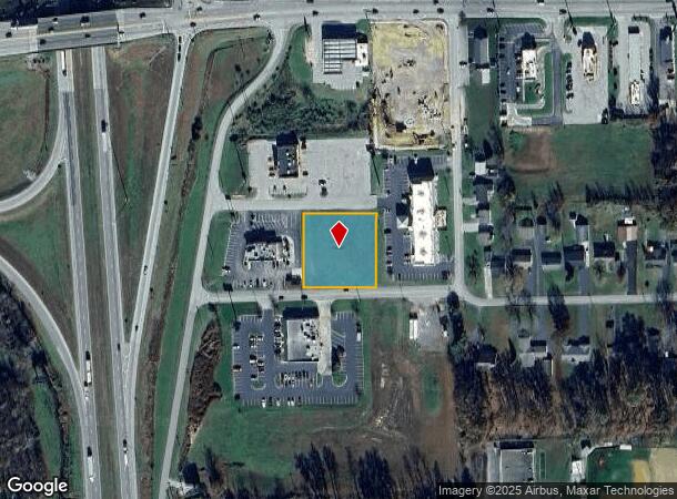 Allen St, Scottsburg, IN Parcel Map