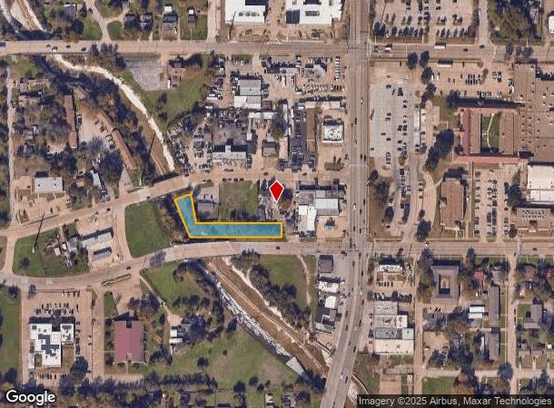  1406 Forest Ln, Garland, TX Parcel Map