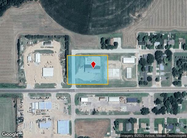  1212 Chestnut St, Arapahoe, NE Parcel Map