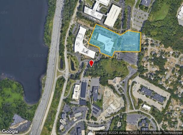  185 Wyman St, Waltham, MA Parcel Map