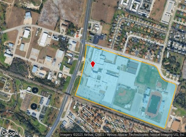  500 N 38Th St, Killeen, TX Parcel Map