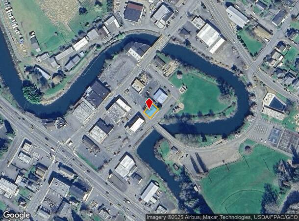 80 Ne Steele St, Clatskanie, OR Parcel Map