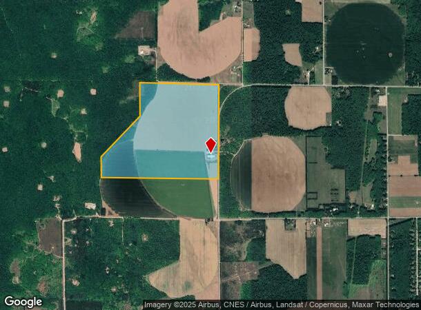  11967 Alba Hwy, Elmira, MI Parcel Map
