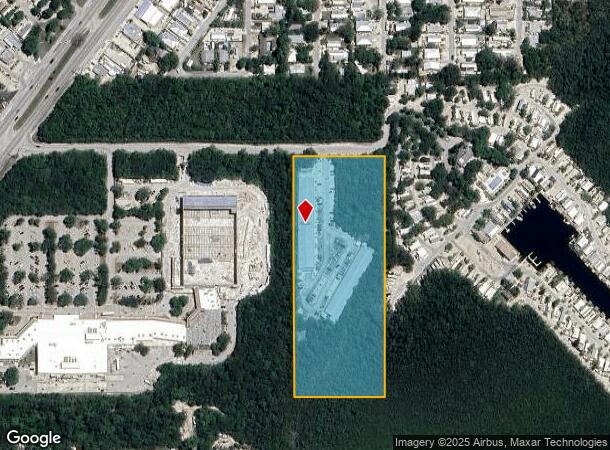  100 Hammocks Trl, Key Largo, FL Parcel Map