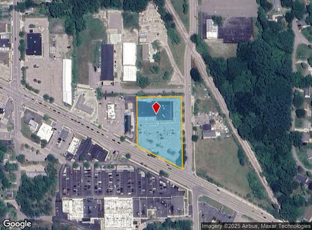  1250 E Grand River Ave, Howell, MI Parcel Map