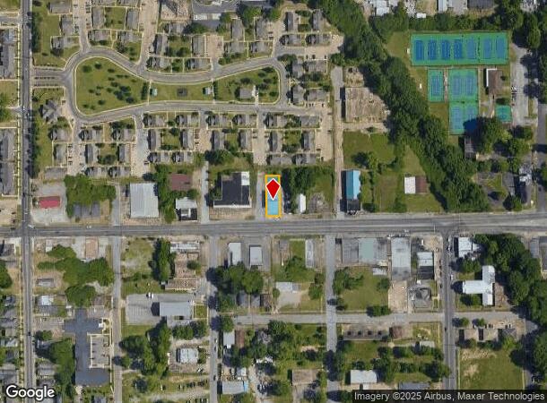  1551 Highland Ave, Montgomery, AL Parcel Map