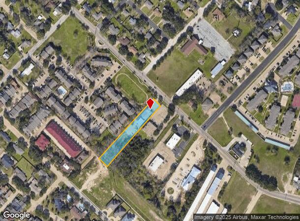 1703 E 29Th St, Bryan, TX Parcel Map