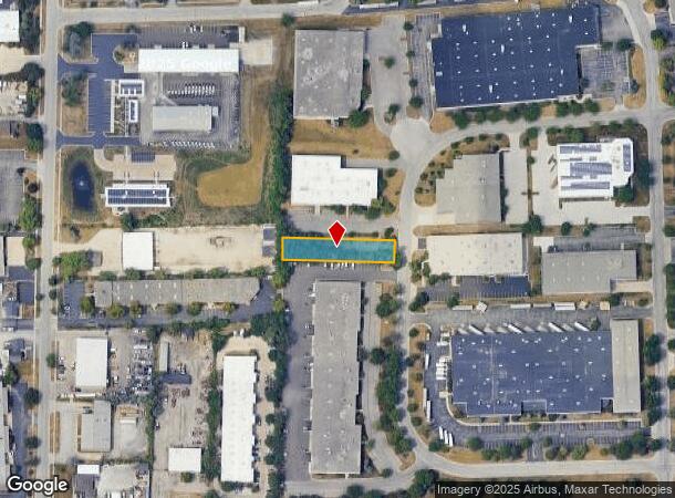 Congress Cir W, Roselle, IL Parcel Map