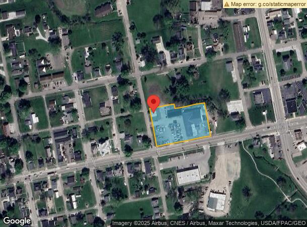  130 W Main St, Hebron, OH Parcel Map