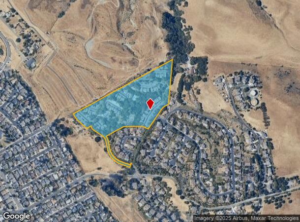  29831 Clearbrook Cir, Hayward, CA Parcel Map