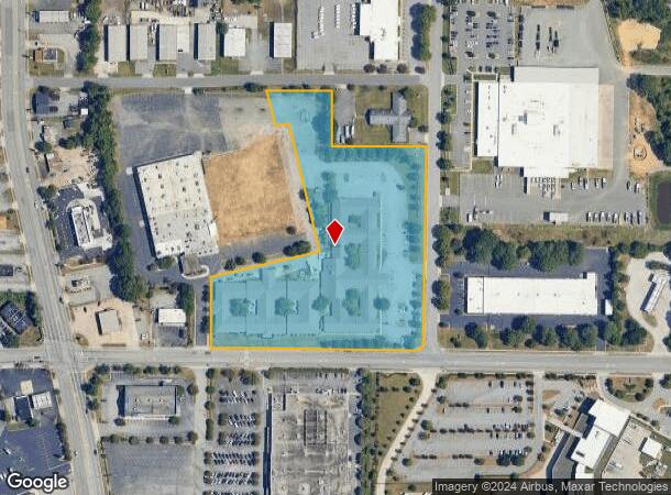  308 W Meadowview Rd, Greensboro, NC Parcel Map