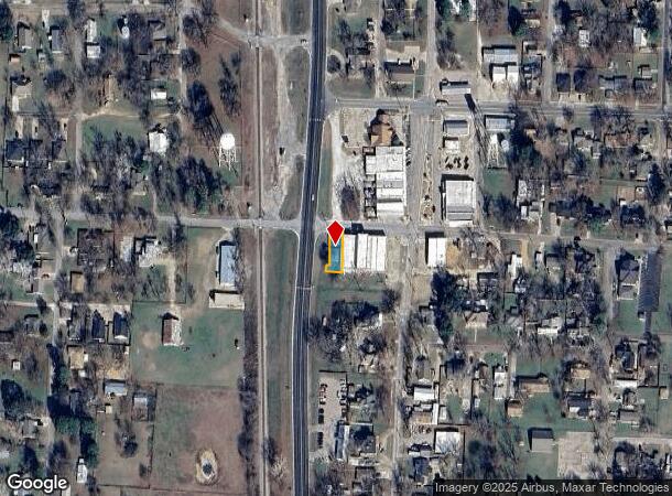 108 W Hughes St, Collinsville, TX Parcel Map